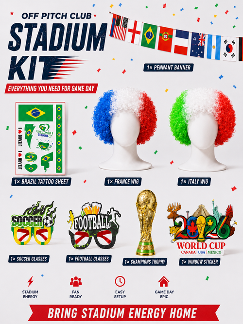 2026 World Cup Stadium Kit – Match Day Essentials