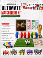 2026 World Cup Ultimate Kit  | Football Watch Party Bundle Fan Celebration Set