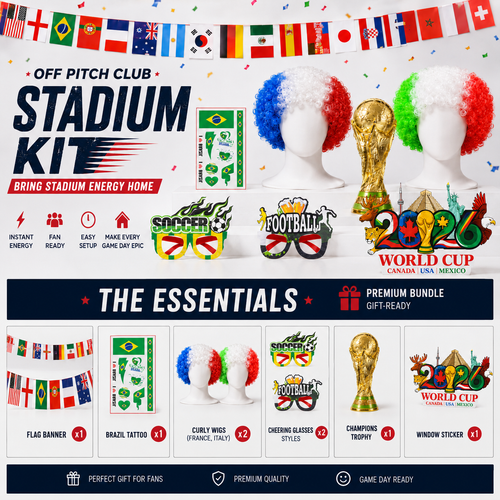 2026 World Cup Stadium Kit – Match Day Essentials