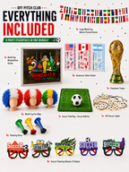 2026 World Cup Ultimate Kit  | Football Watch Party Bundle Fan Celebration Set